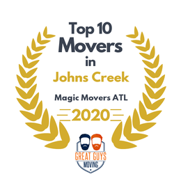 Top 10 Movers in Johns Creek GA 2020 &ndash; Magic Movers ATL