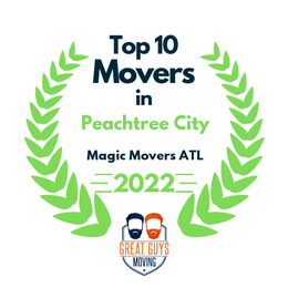 Top 10 Movers in Peachtree City GA 2022 &ndash; Magic Movers ATL