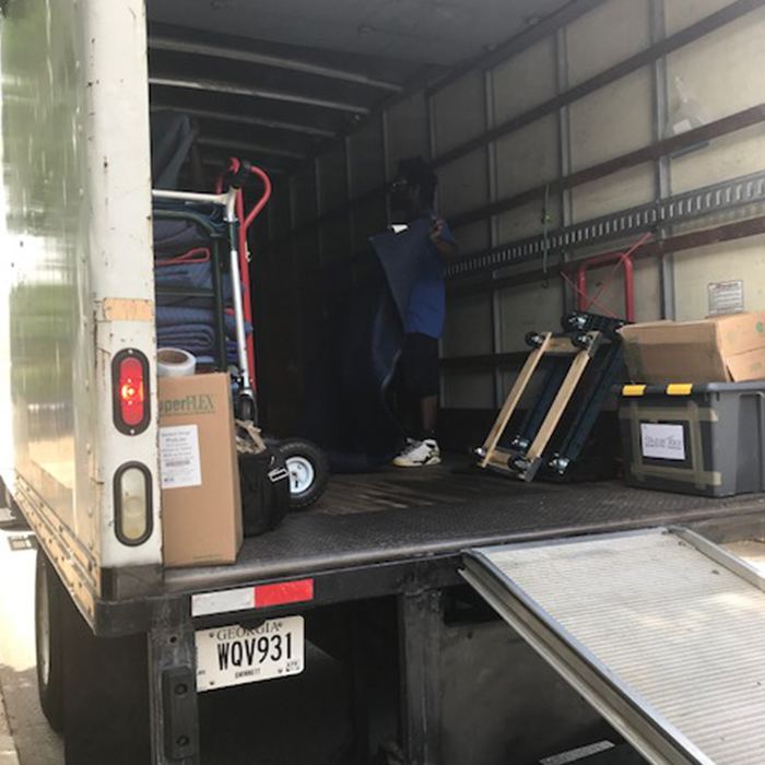 Move in progress in Buford, GA