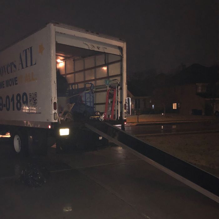 Move in progress in Atlanta, GA