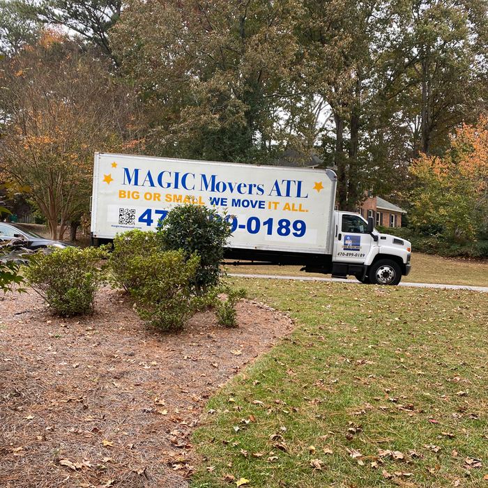 Magic Movers ATL crew providing truck unloading help in Atlanta and around Georgia